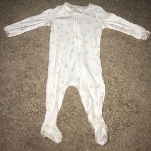 Cloud Island 0-3 months footie pajama
